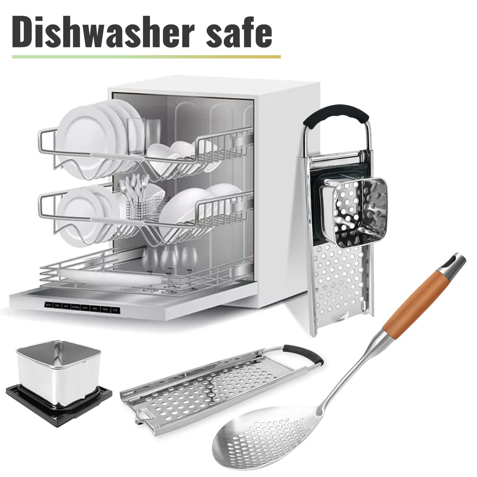 Rosewood handle provides heat-resistant, comfortable grip on SPEENSUN press