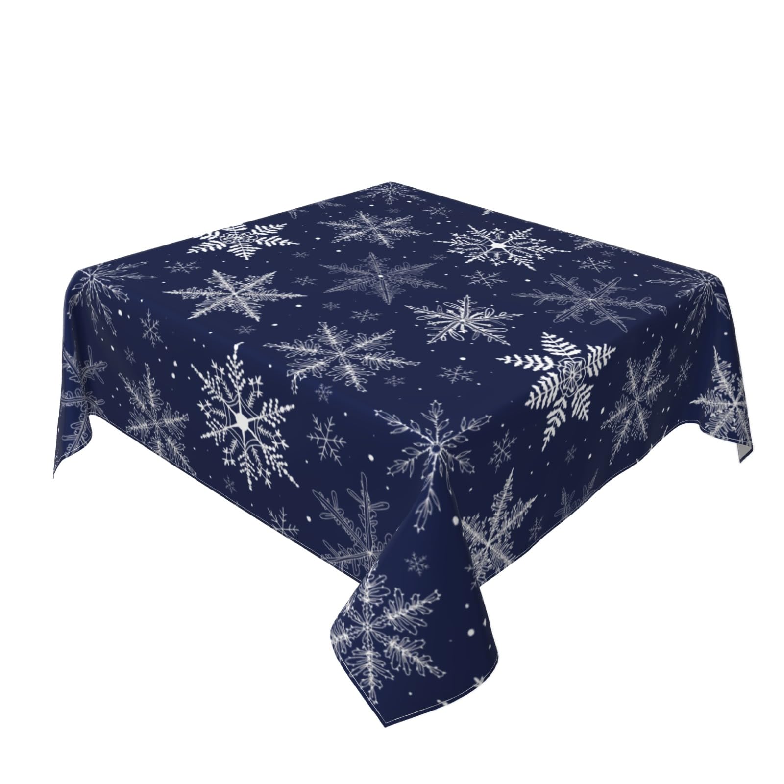 Sphragiyn winter tablecloth's spill resistance aids mess-free meals indoors or outdoors.