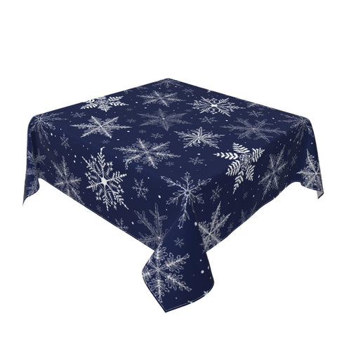 Sphragiyn winter tablecloth's spill resistance aids mess-free meals indoors or outdoors.