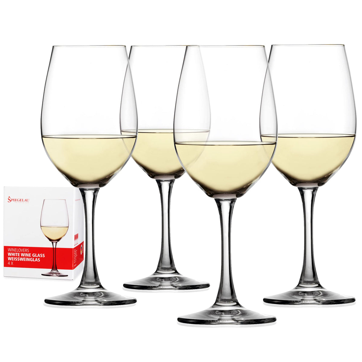 Spiegelau Wine Lovers white glass bowl highlights Chardonnay aromas at dinner