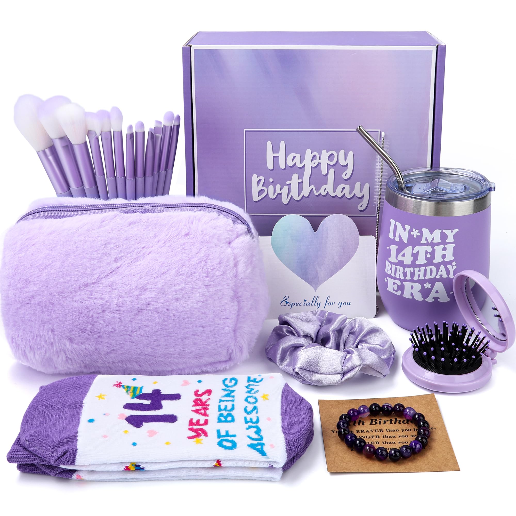 Splendest 14th birthday gift box, ready for gifting and celebration.