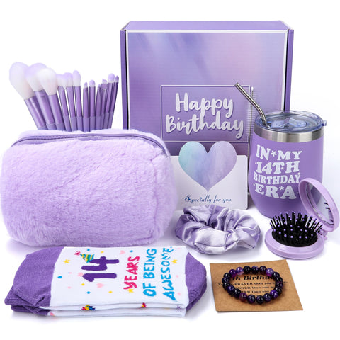 Splendest 14th birthday gift box, ready for gifting and celebration.