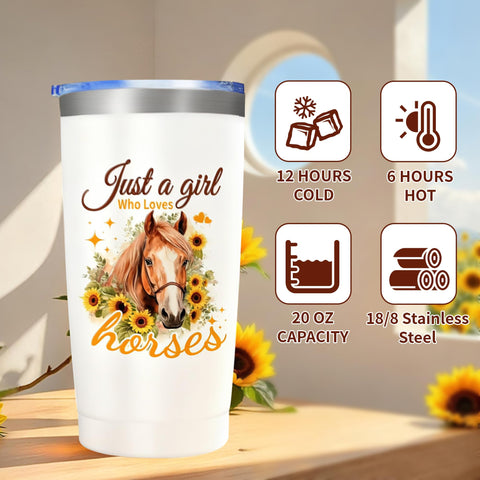 Splendest sunflower horse keychain for on-the-go organization.