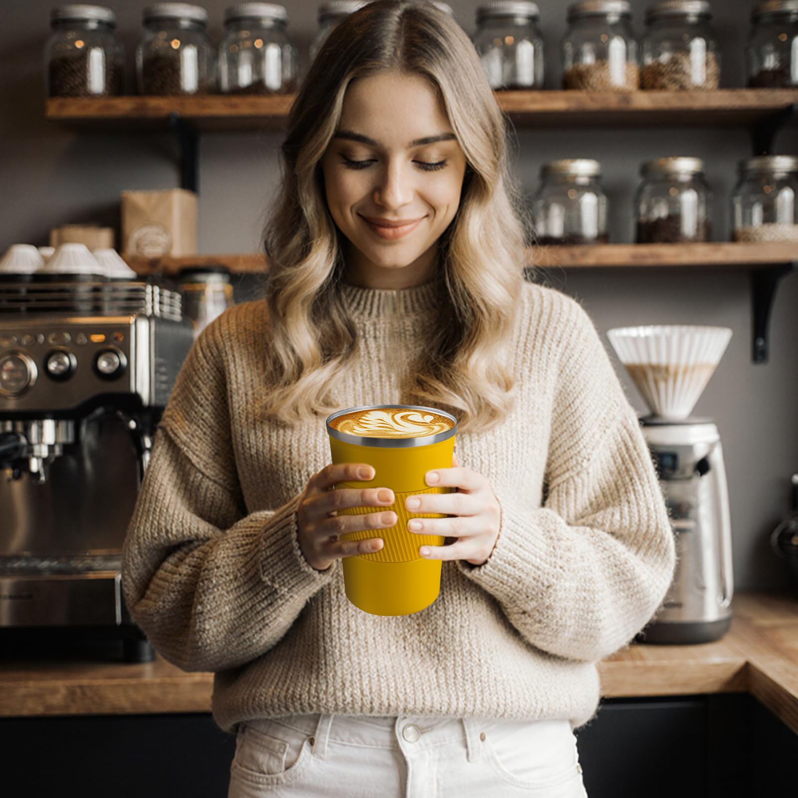 SPLMIFA durable stainless steel mug ideal for outdoor or office use