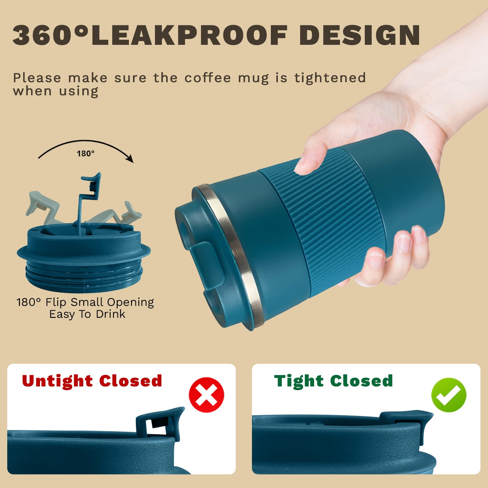 SPLMIFA blue travel mug is a gift-ready option for coffee lovers