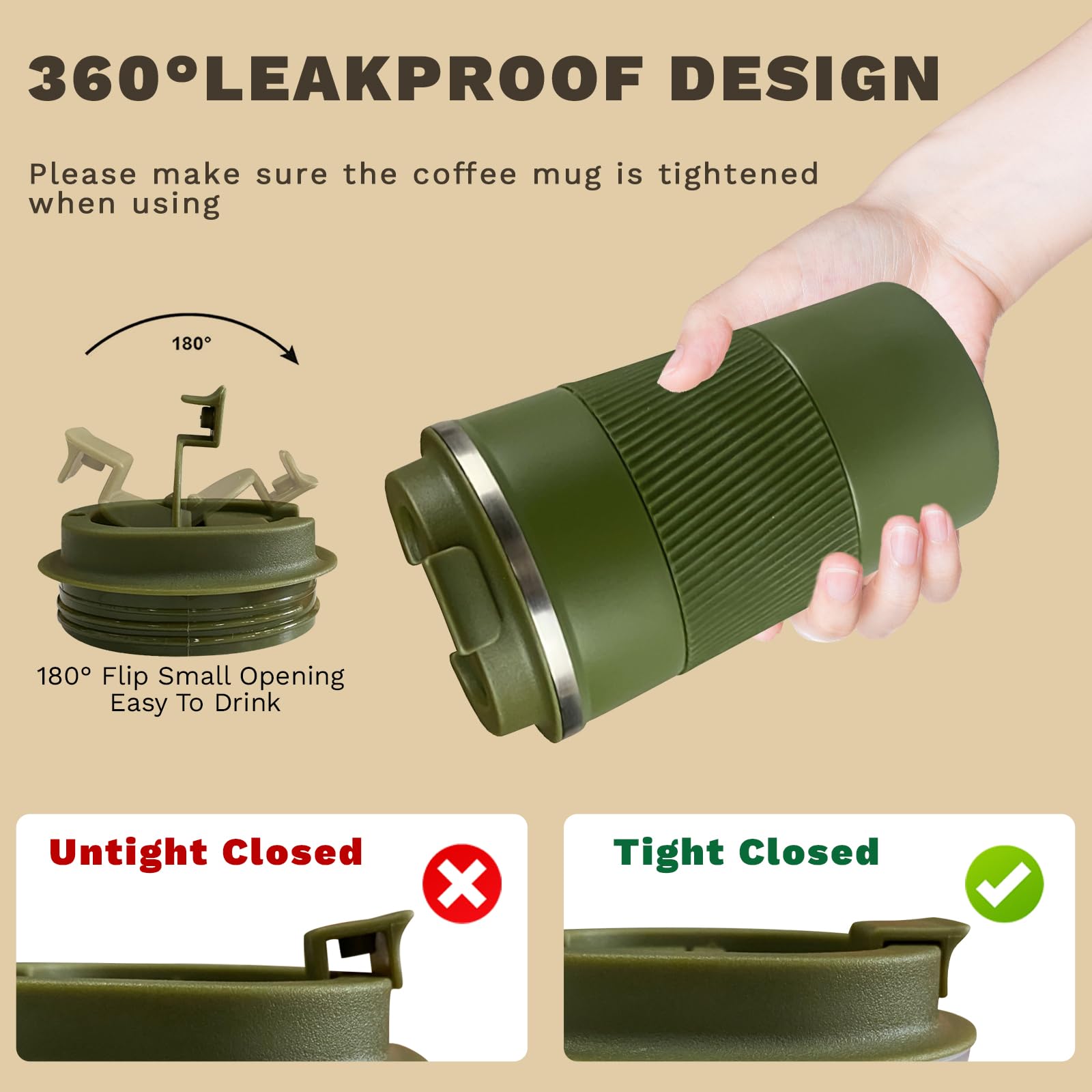 SPLMIFA fits most car cup holders for on-the-go use