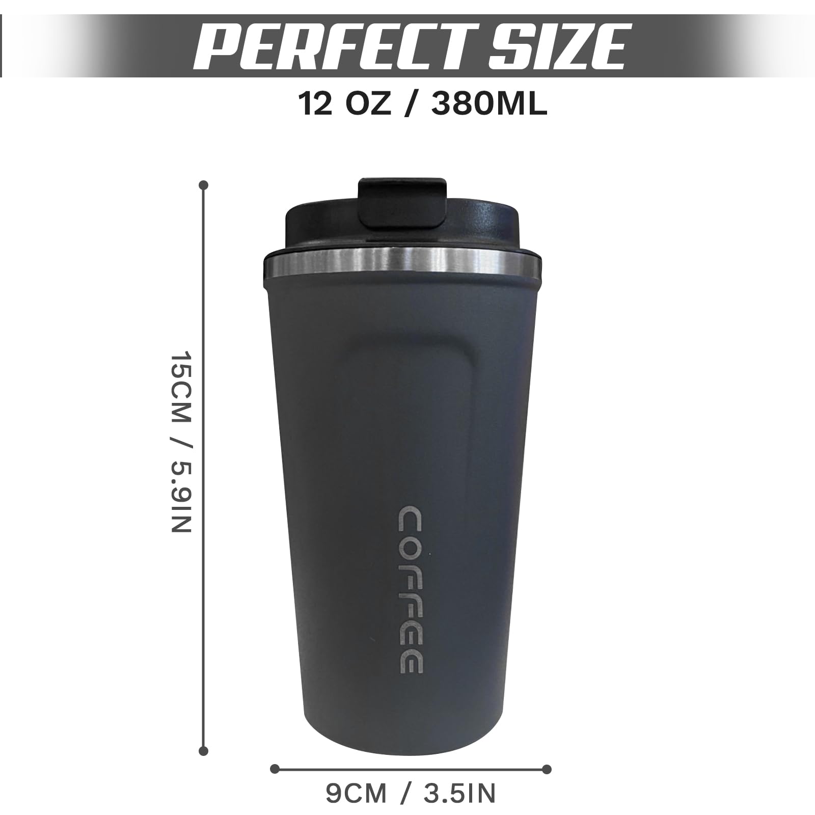 SPLMIFA cup highlighting the non-slip silicone grip for secure handling.