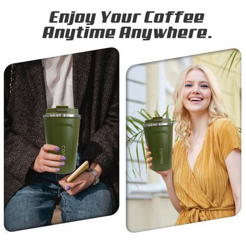 SPLMIFA compact mug fits most car cup holders for convenience.