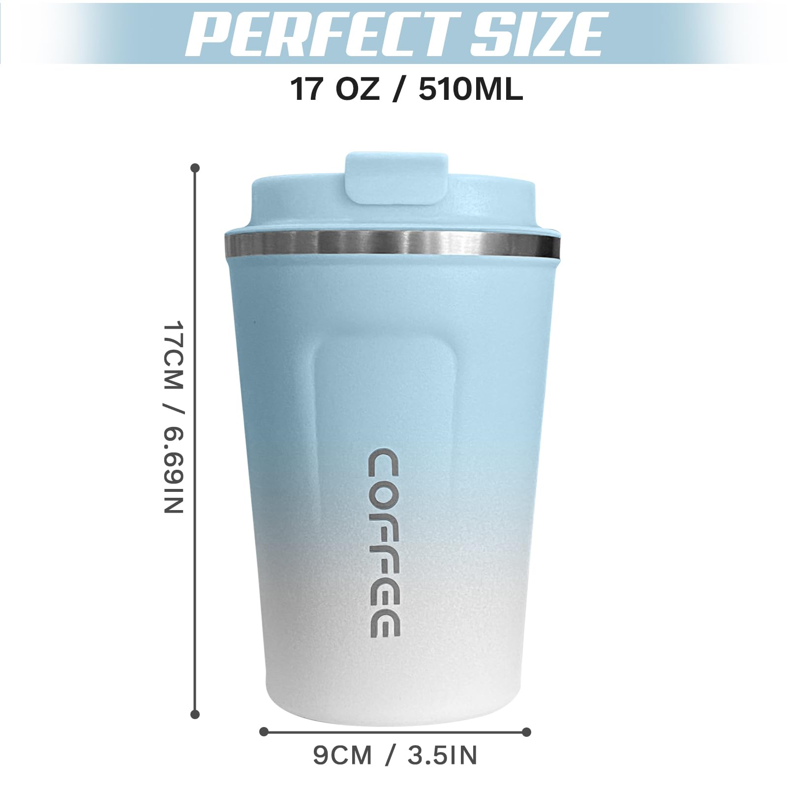 SPLMIFA leak-proof flip-open lid seals to prevent spills.