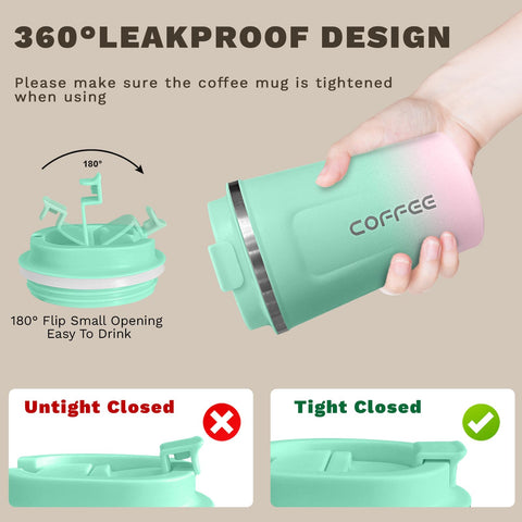 SPLMIFA non slip grip and stable base on the mug