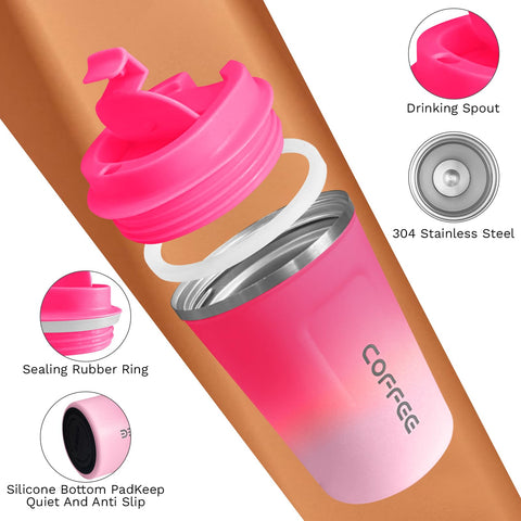 SPLMIFA stainless steel vacuum thermal mug for durability
