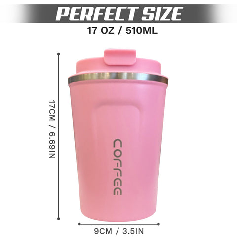 SPLMIFA travel mug wide mouth for easy cleaning and ice addition