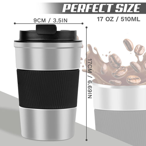 SPLMIFA travel mug wide mouth for easy cleaning and ice addition.