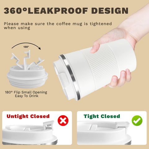 SPLMIFA 17oz anti-slip base helps keep the mug steady on surfaces