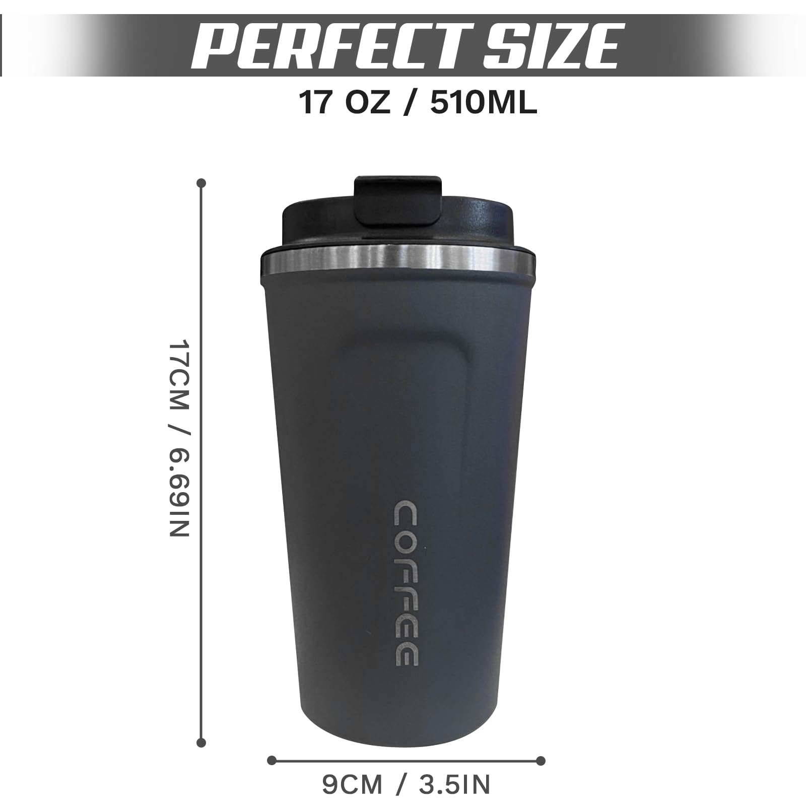 SPLMIFA wide mouth for easy cleaning and ice addition