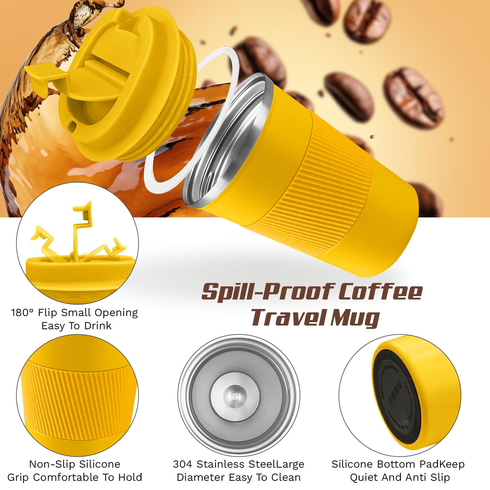 SPLMIFA wide mouth design allows easy cleaning and ice addition