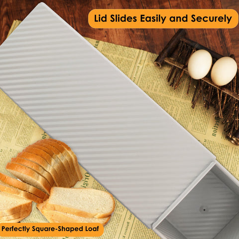 Durable Spmarkt loaf pan resists warping for frequent baking