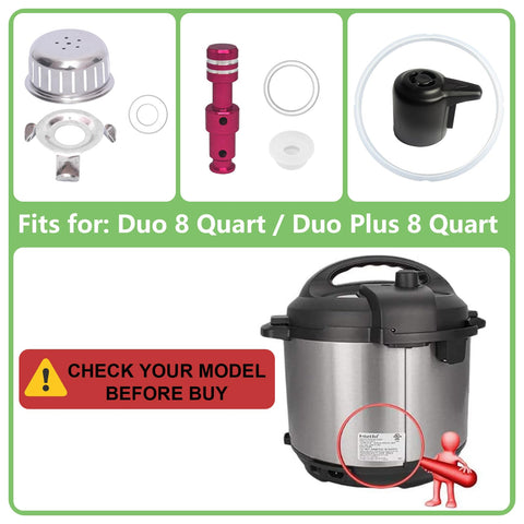 SPNKMJUJ anti-block shield helps prevent clogs during cooking for Duo 8 Qt