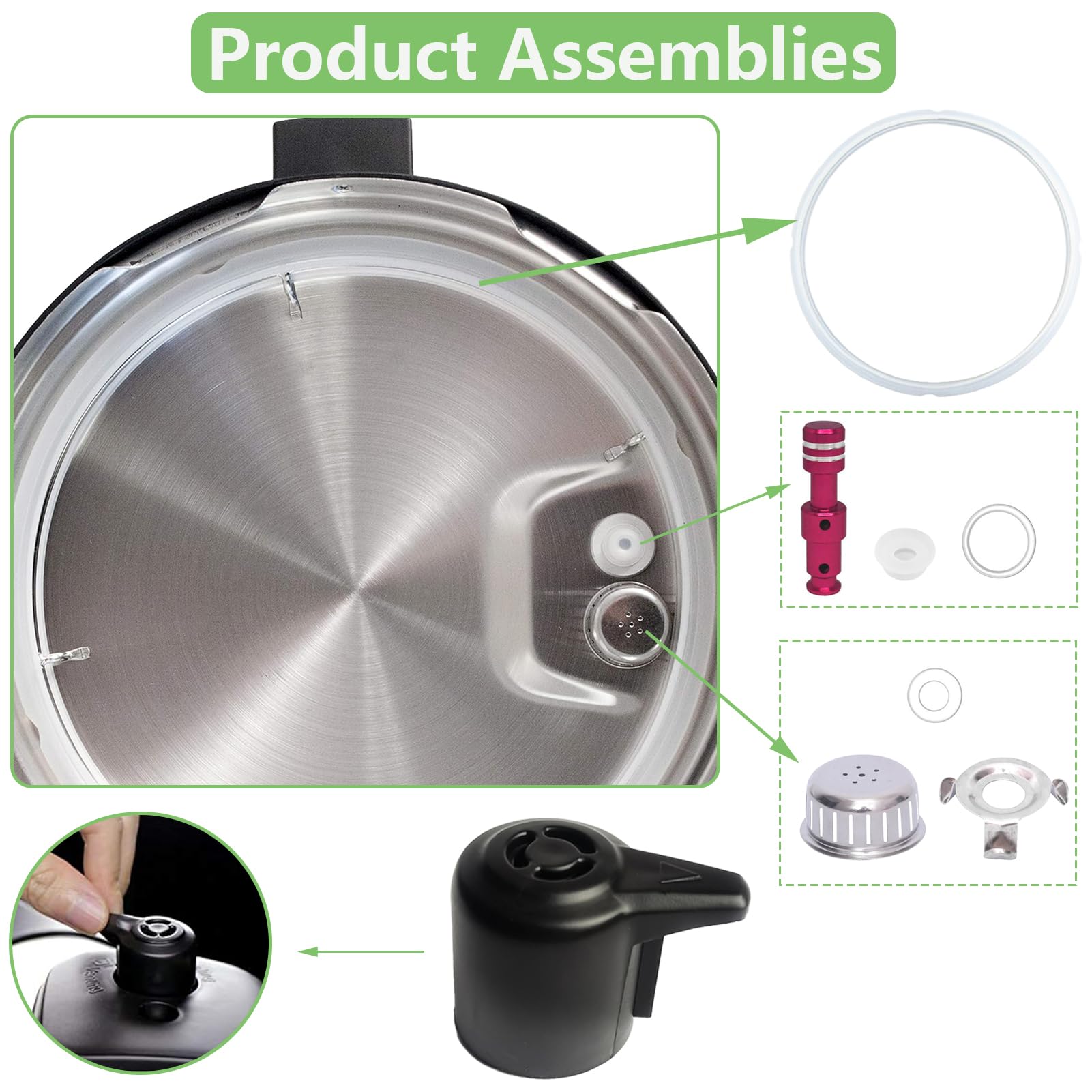 SPNKMJUJ float valve gasket helps maintain consistent performance and seal
