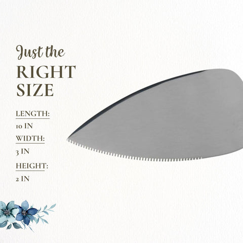 Spode Blue Italian cake server showpiece decor when not in use.