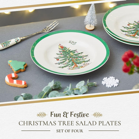 Spode Christmas Tree durable stoneware showcased for everyday microwave-safe serving and easy cleanup.