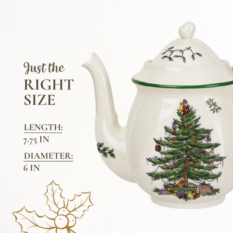 Spode gift-ready teapot for tea lovers this season.