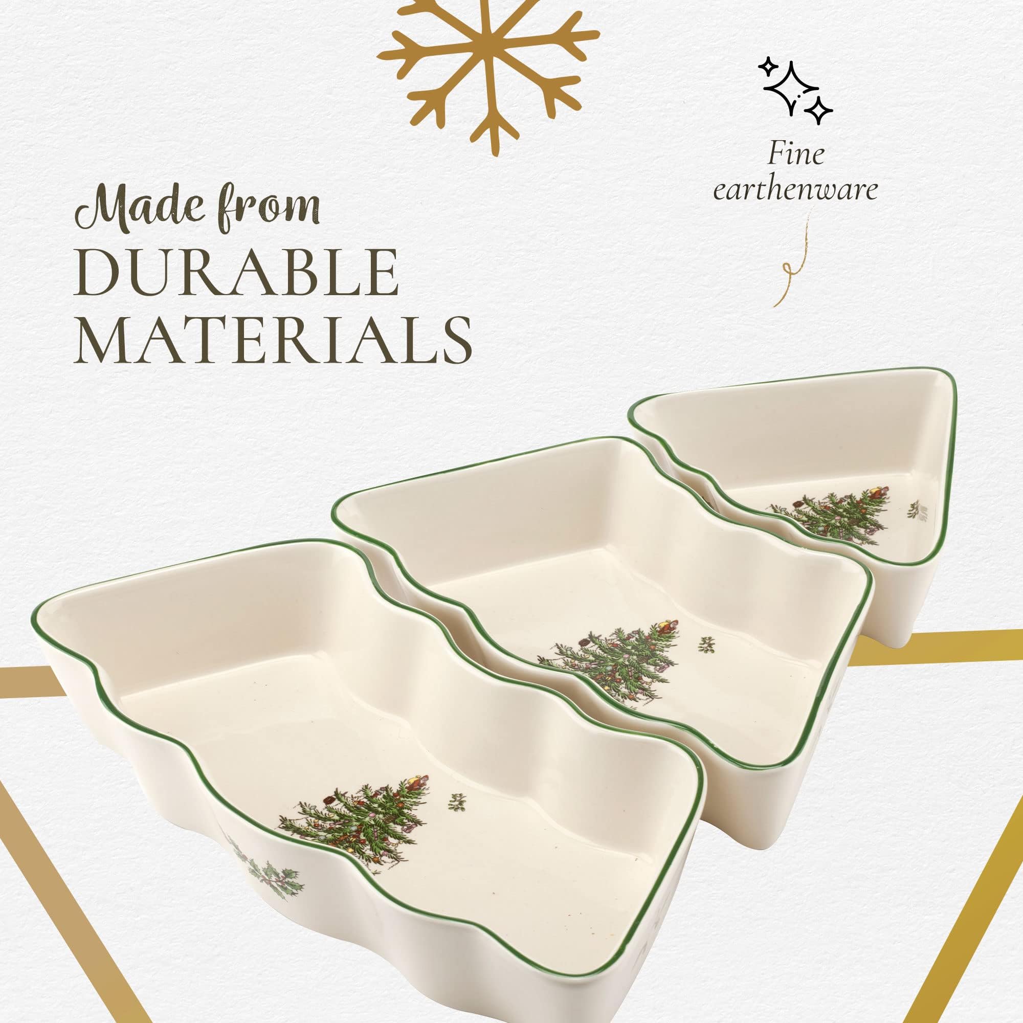 Spode holiday dinnerware dips add warmth to parties and family gatherings.