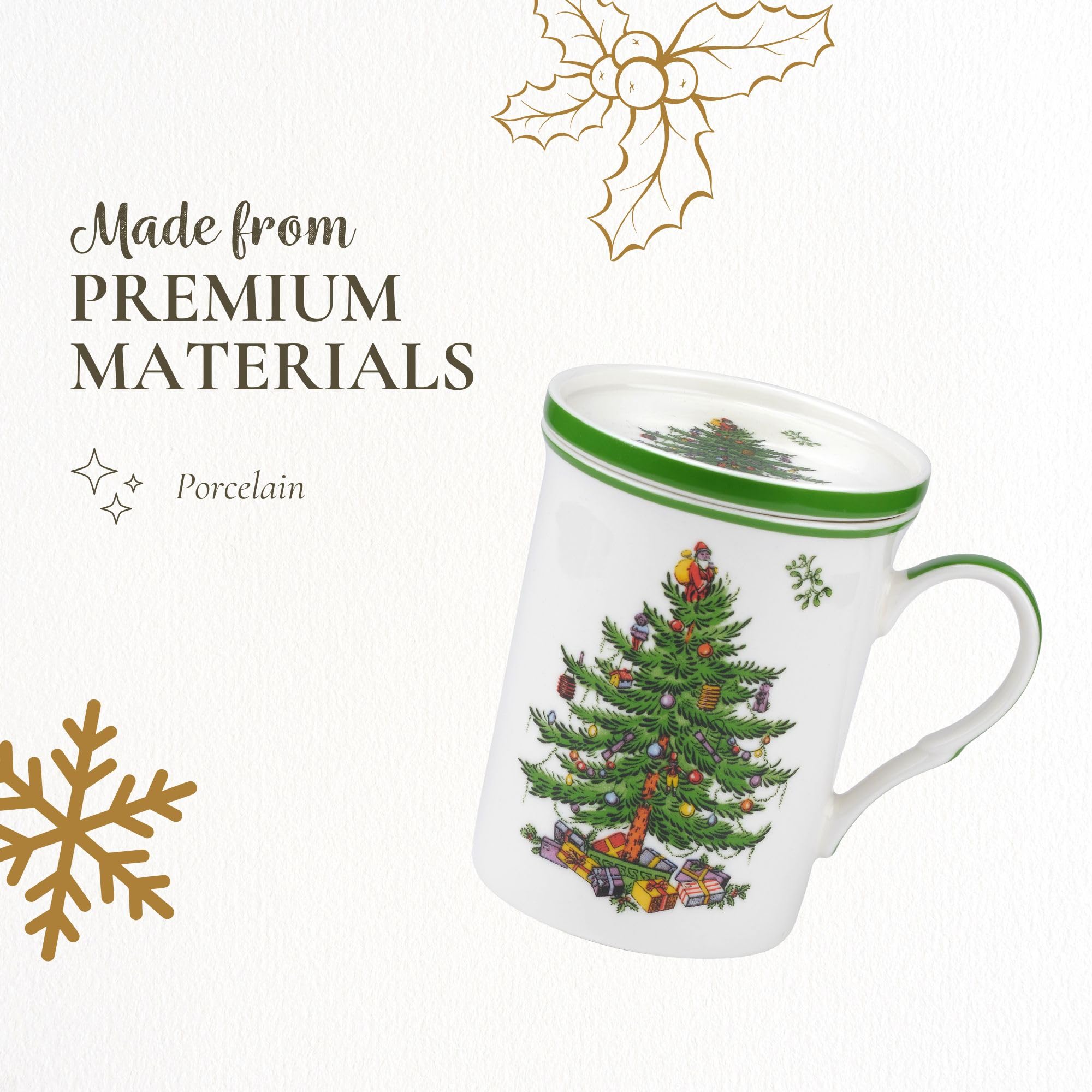 Spode Christmas Tree set makes a thoughtful holiday gift.