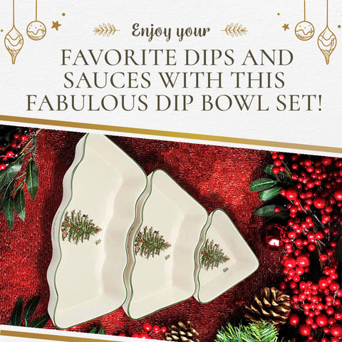 Spode mistletoe motif bowls are a thoughtful holiday gift idea.