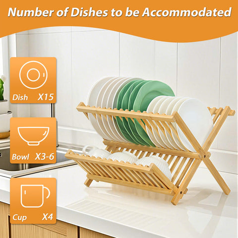 SPOPSOOD unfolds to 15 x 8.7 x 9.8 inches for easy countertop use