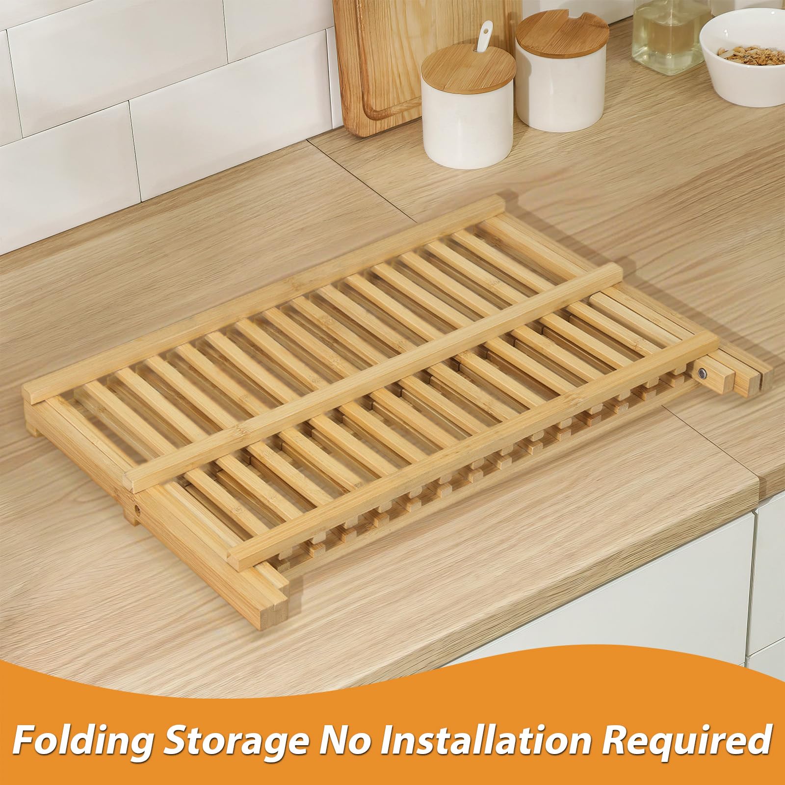 SPOPSOOD upper tier holds plates neatly for efficient drying and organization