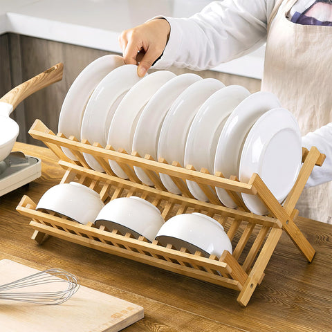 SPOPSOOD X-Frame design adds stability while drying multiple items