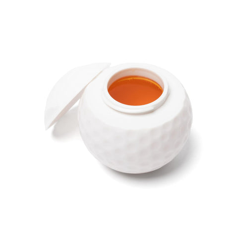 Sport Shots textured-dimpled surface resembles a golf ball.