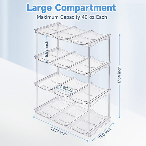 Spospo clear BPA-free plastic shows durable construction