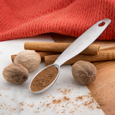 Spring Chef 7-piece set covers common measurements from 1/8 tsp to 1 Tbsp.