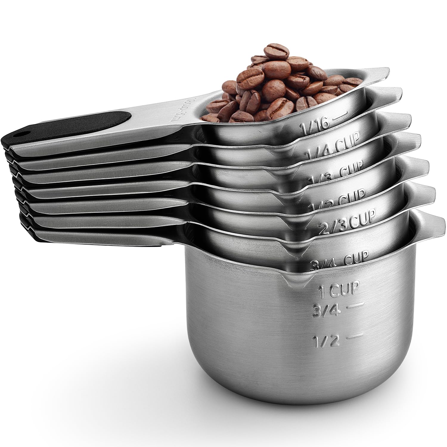 Spring Chef black finish adds a stylish, modern touch to any kitchen tool collection.
