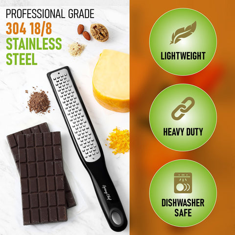Spring Chef cheese grater fine shred suitable for parmesan cheese