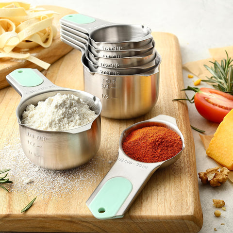 Spring Chef clear US and metric markings on tools