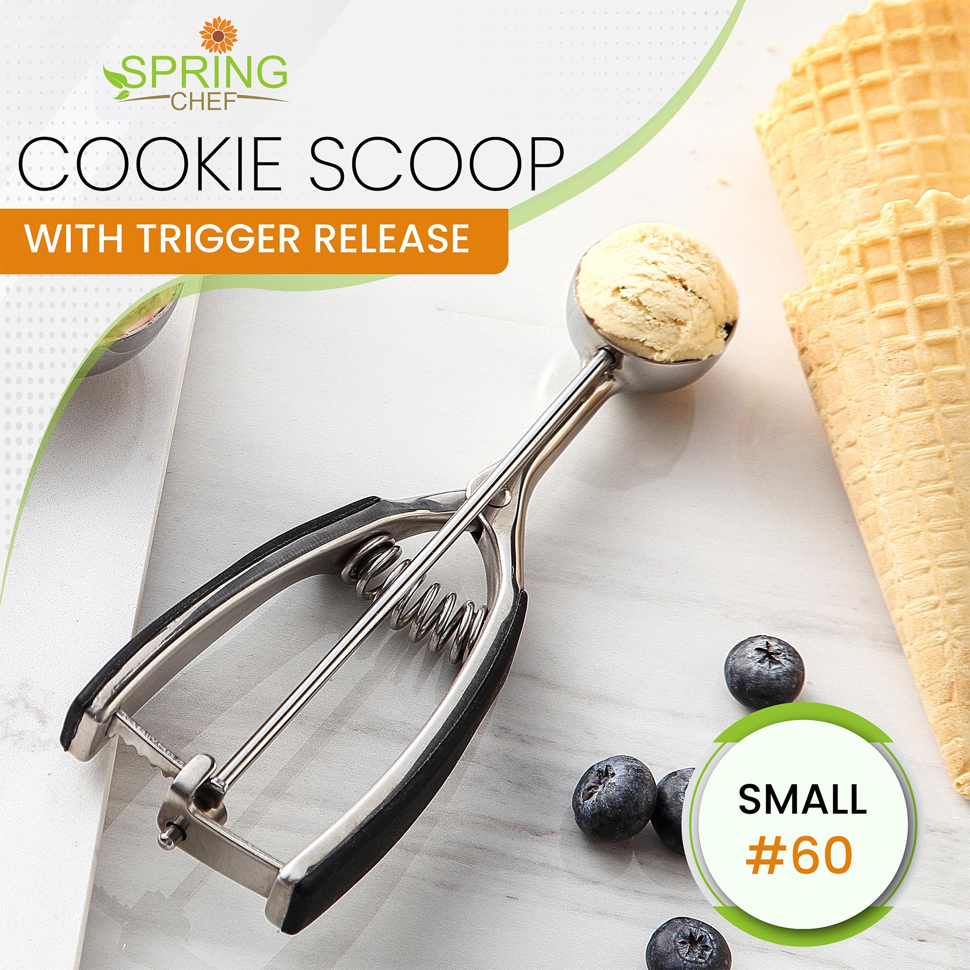 Spring Chef cookie dough portioning tool for consistent batches