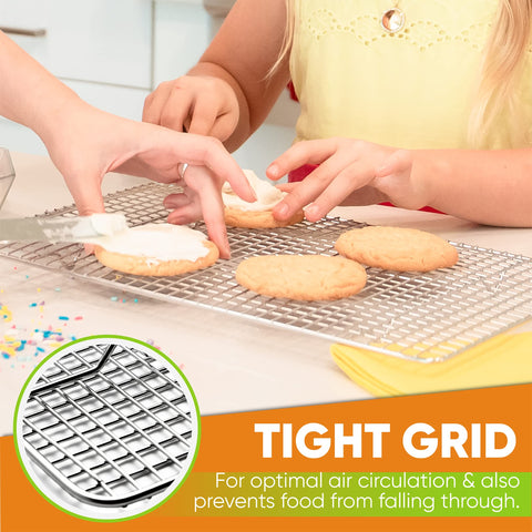 Spring Chef rack used for baking and roasting tasks in a kitchen.