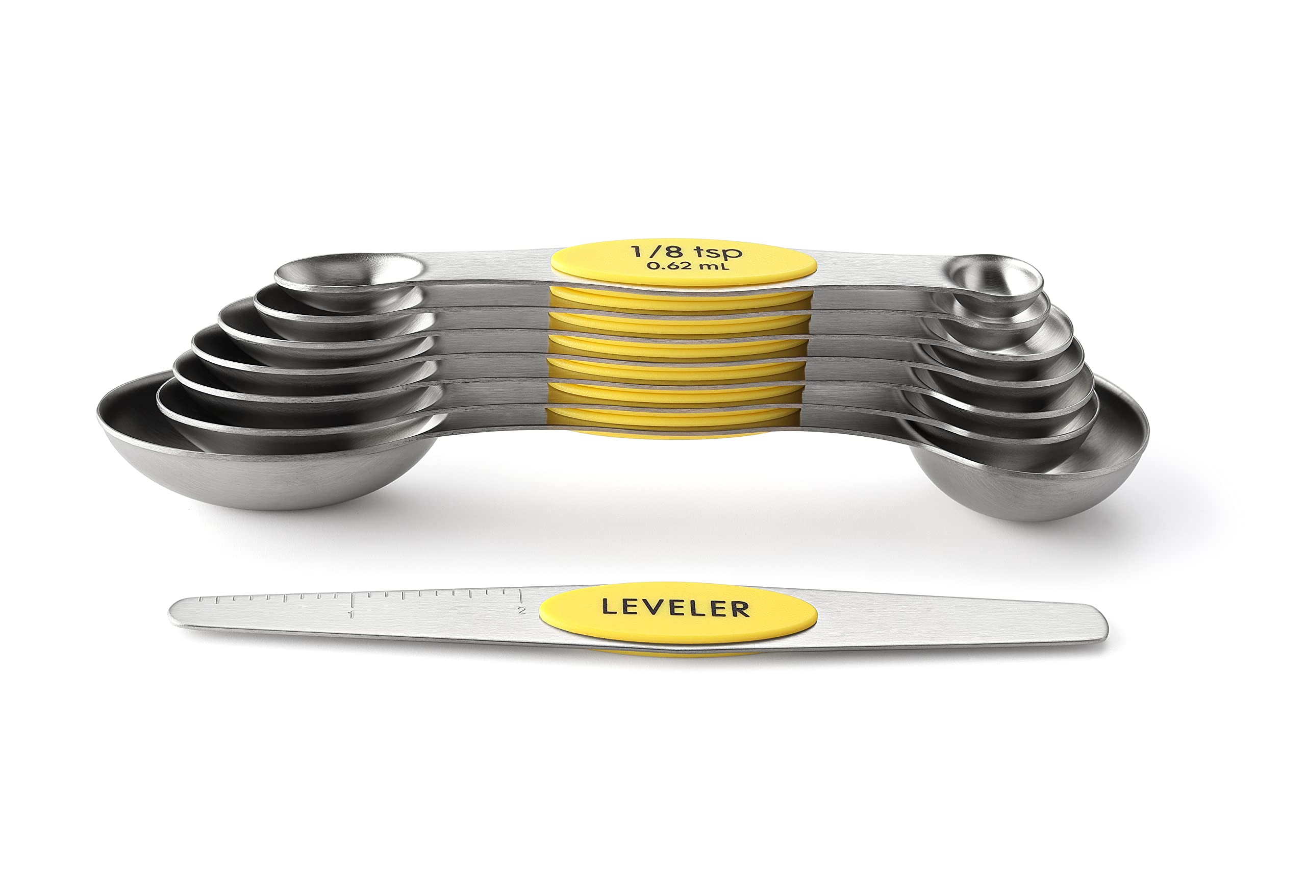 Spring Chef stainless steel spoons are dishwasher safe and durable.