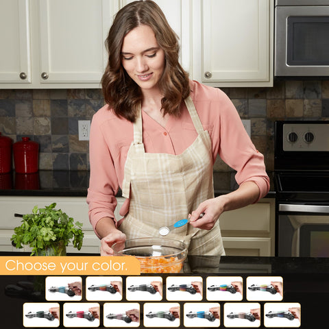 Spring Chef dishwasher-safe spoons for quick cleanup.