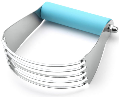 Spring Chef dough blender close-up handle showing ergonomic grip for easy mixing