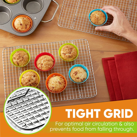 Spring Chef easy-clean grid design speeds post-use cleanup.