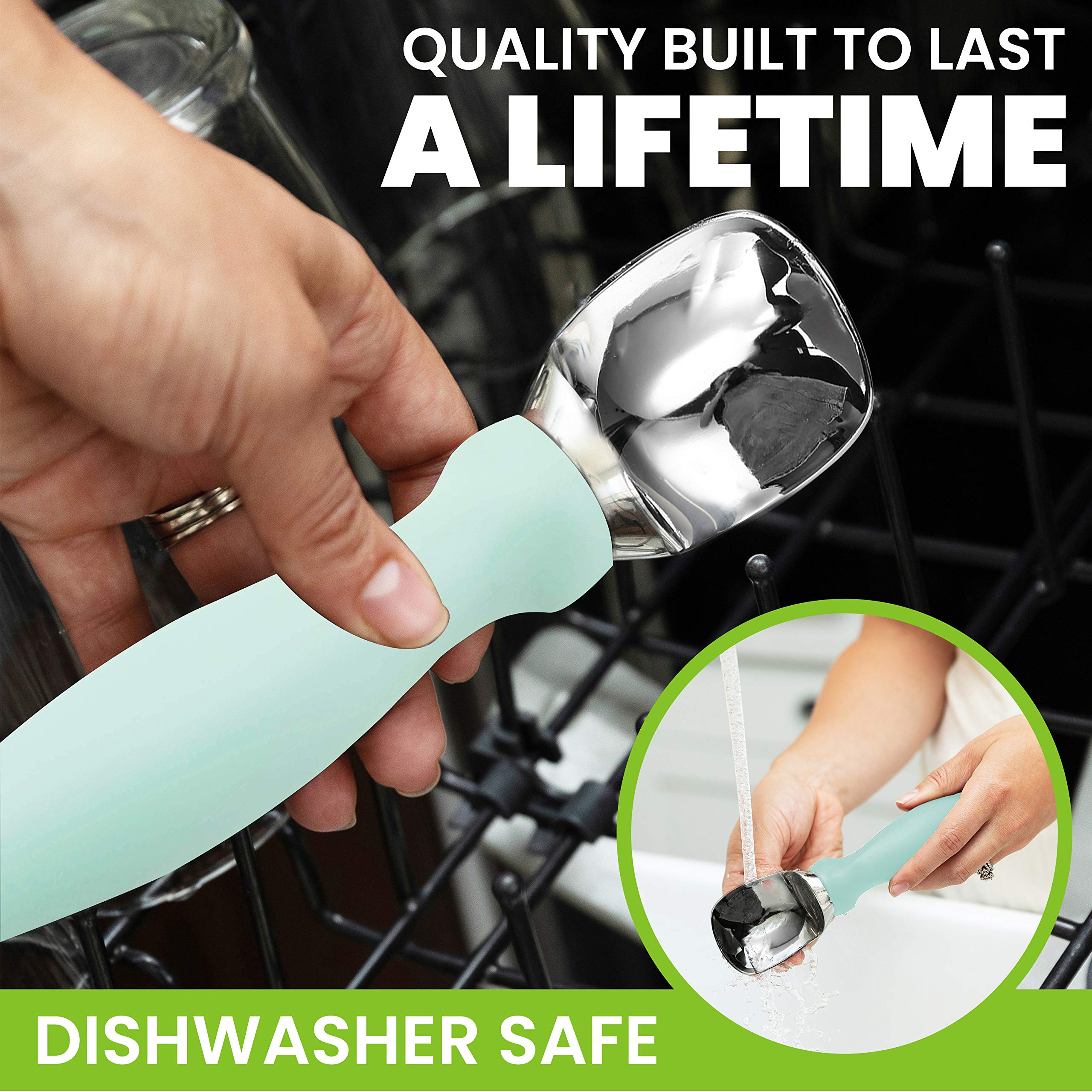 Spring Chef easy-clean kitchen tool designed for quick rinsing and maintenance.