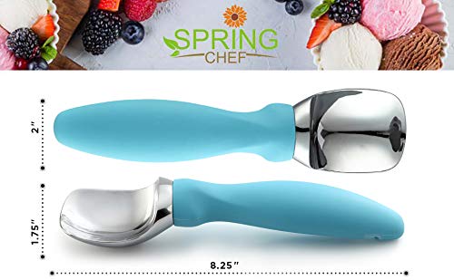 Spring Chef scoop ideal for gelato and custard portions.