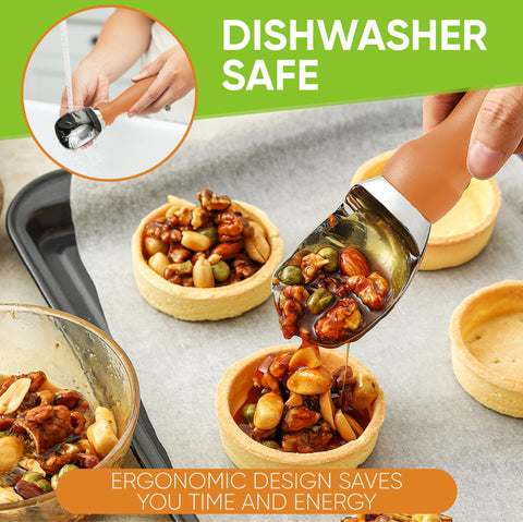 Spring Chef scoop shown for easy cleaning after use