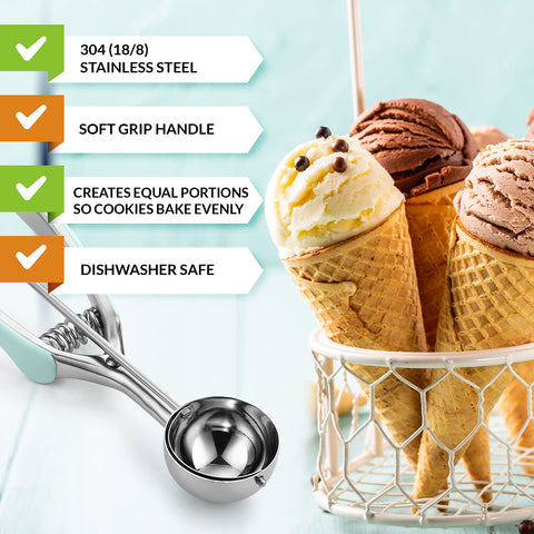 Spring Chef multi-use tool for batter, ice cream, or dessert prep.