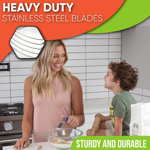 Spring Chef blender creates flaky crumb texture in pastry