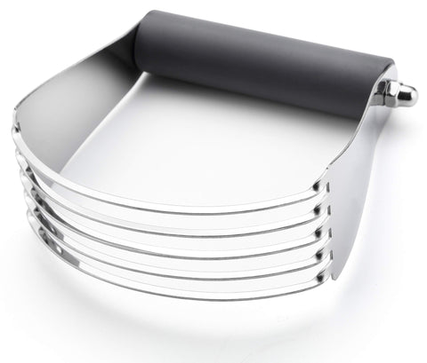 Spring Chef large gray dough blender front view showing sturdy construction for daily baking